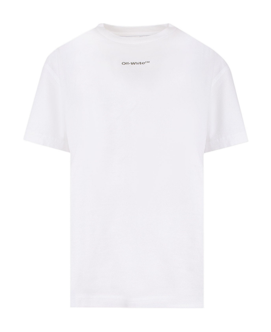 Off-white Logo-print T-shirt In White