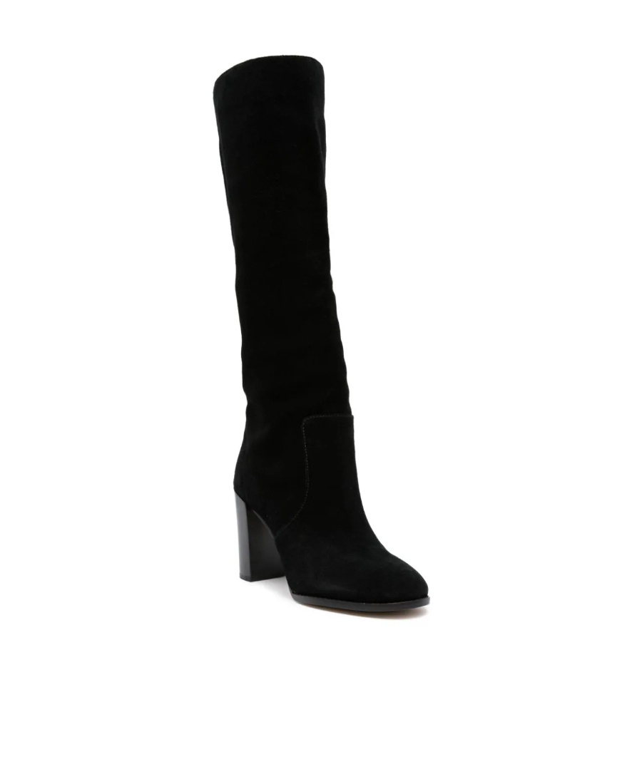 Michael Michael Kors Luella 95mm Suede Boots In Black
