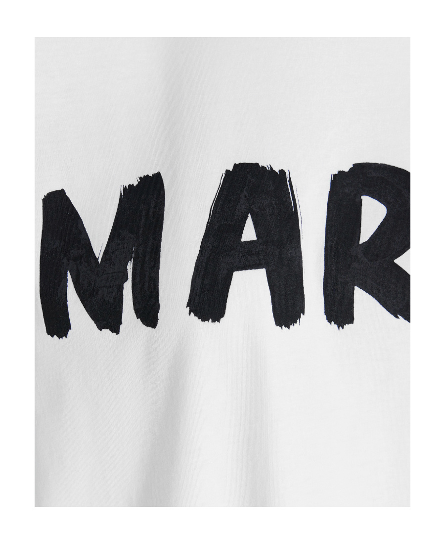 Marni Logo-print Sweatshirt In White