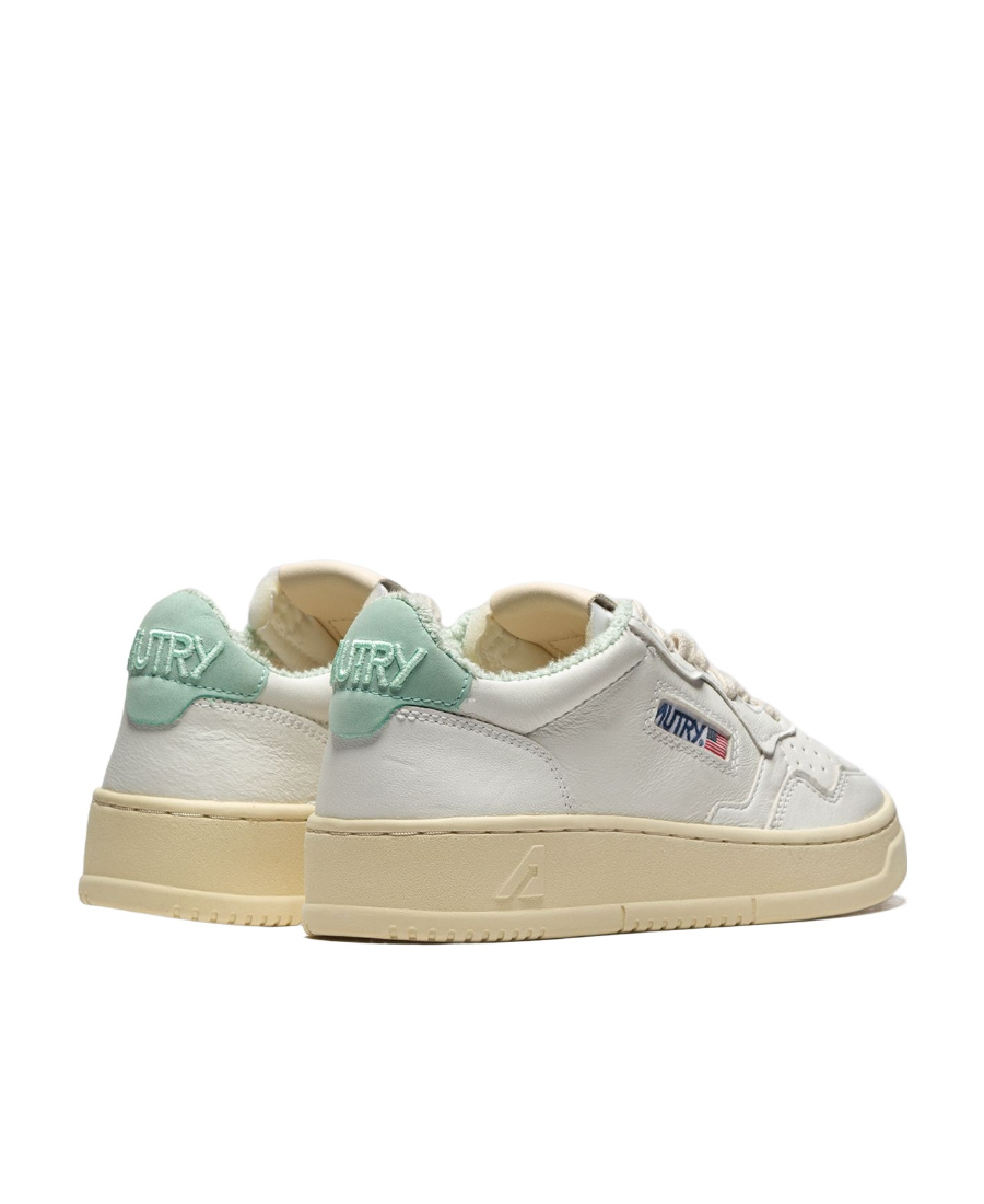 Autry Low-top Logo Sneakers In Nude