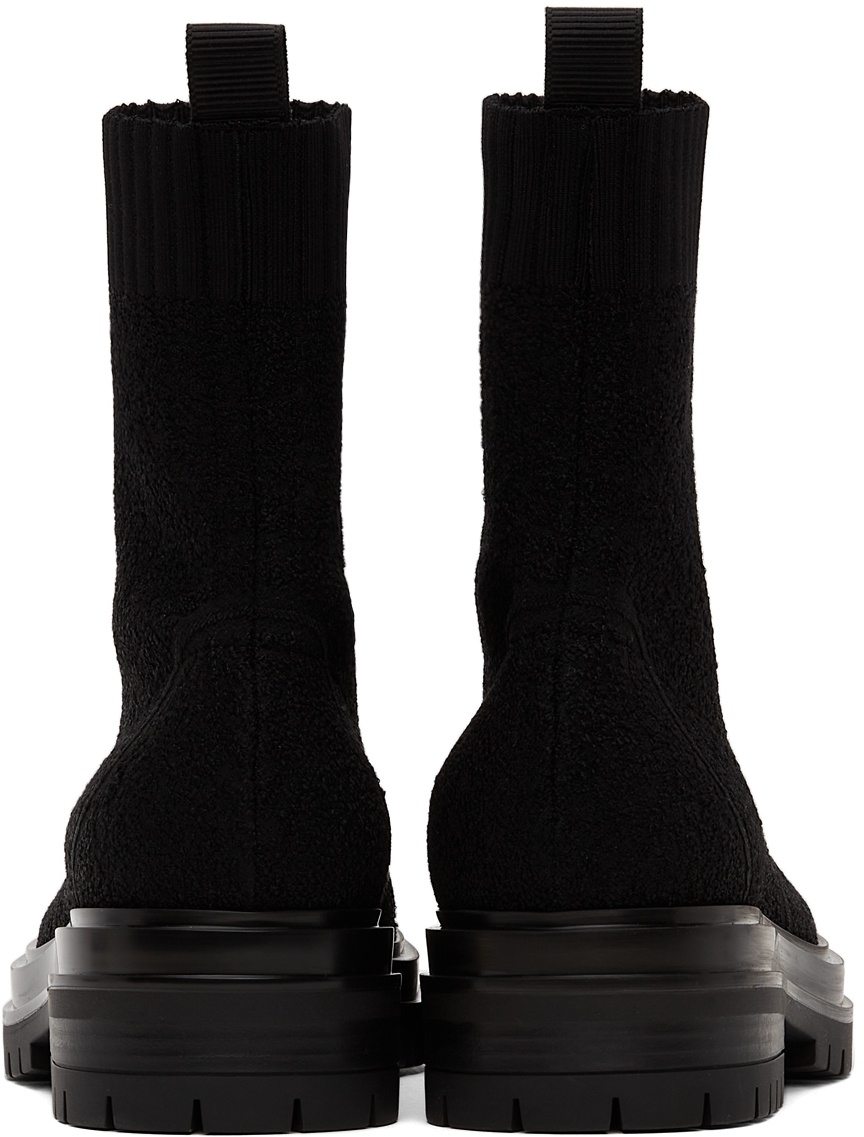 Gianvito Rossi Jacketed Thick-soled Short Boots In Black