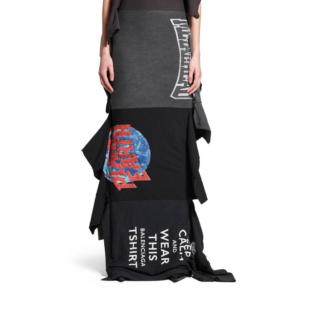 Balenciaga Women's Twisted Dress In Black In Black