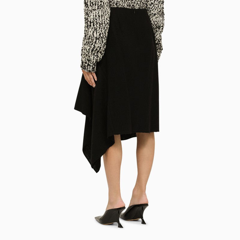 Dries Van Noten Zipper Skirt In Black