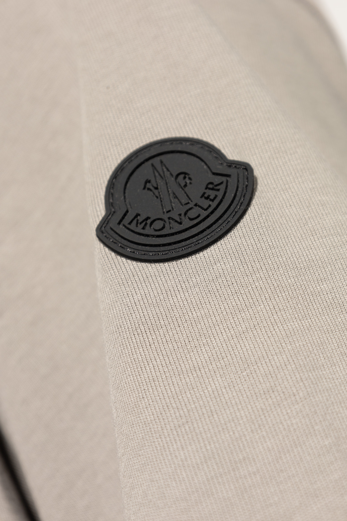 Moncler Short-sleeved T-shirt In Nude