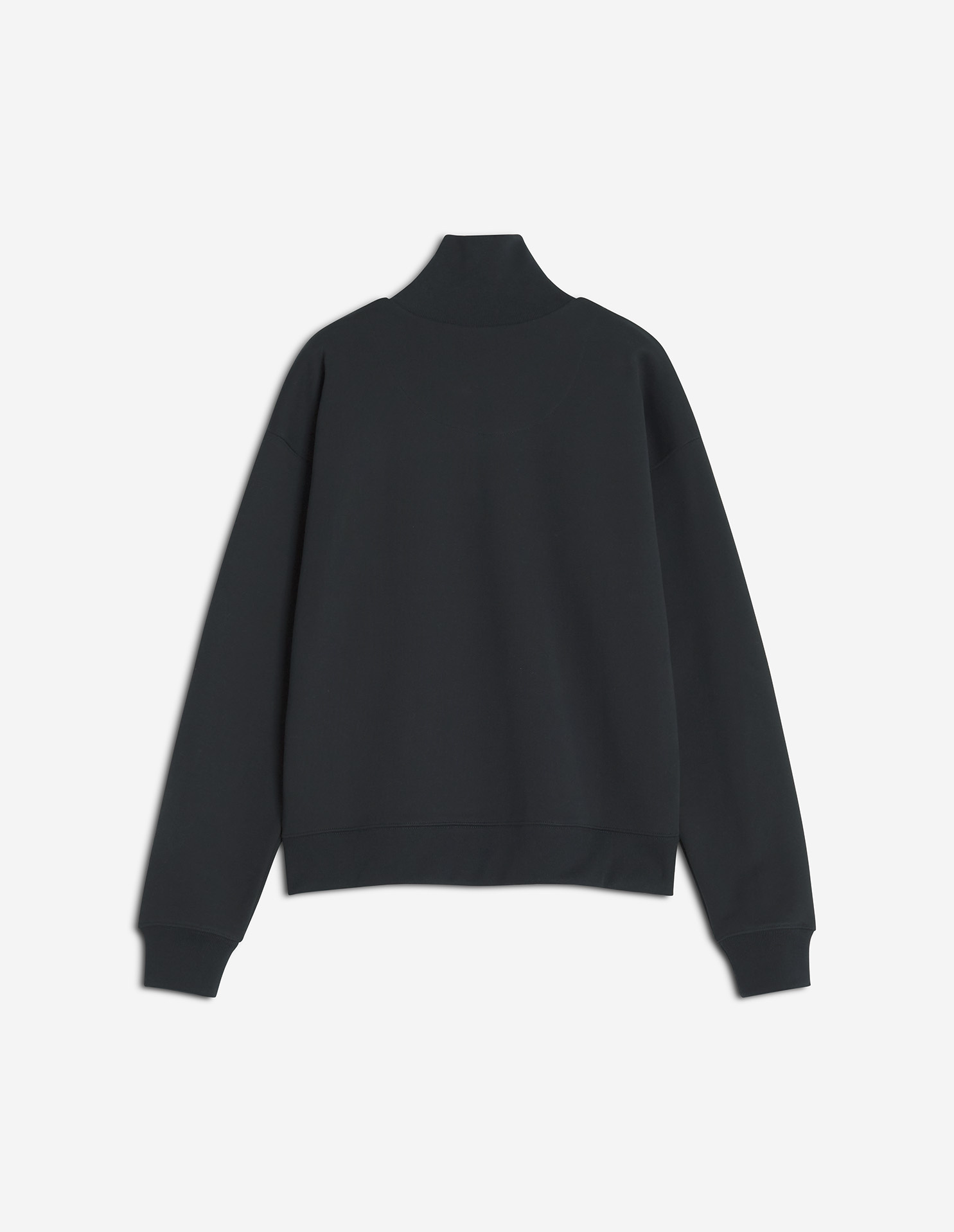 Maison Kitsuné Dressed Fox Cotton Sweatshirt In Black