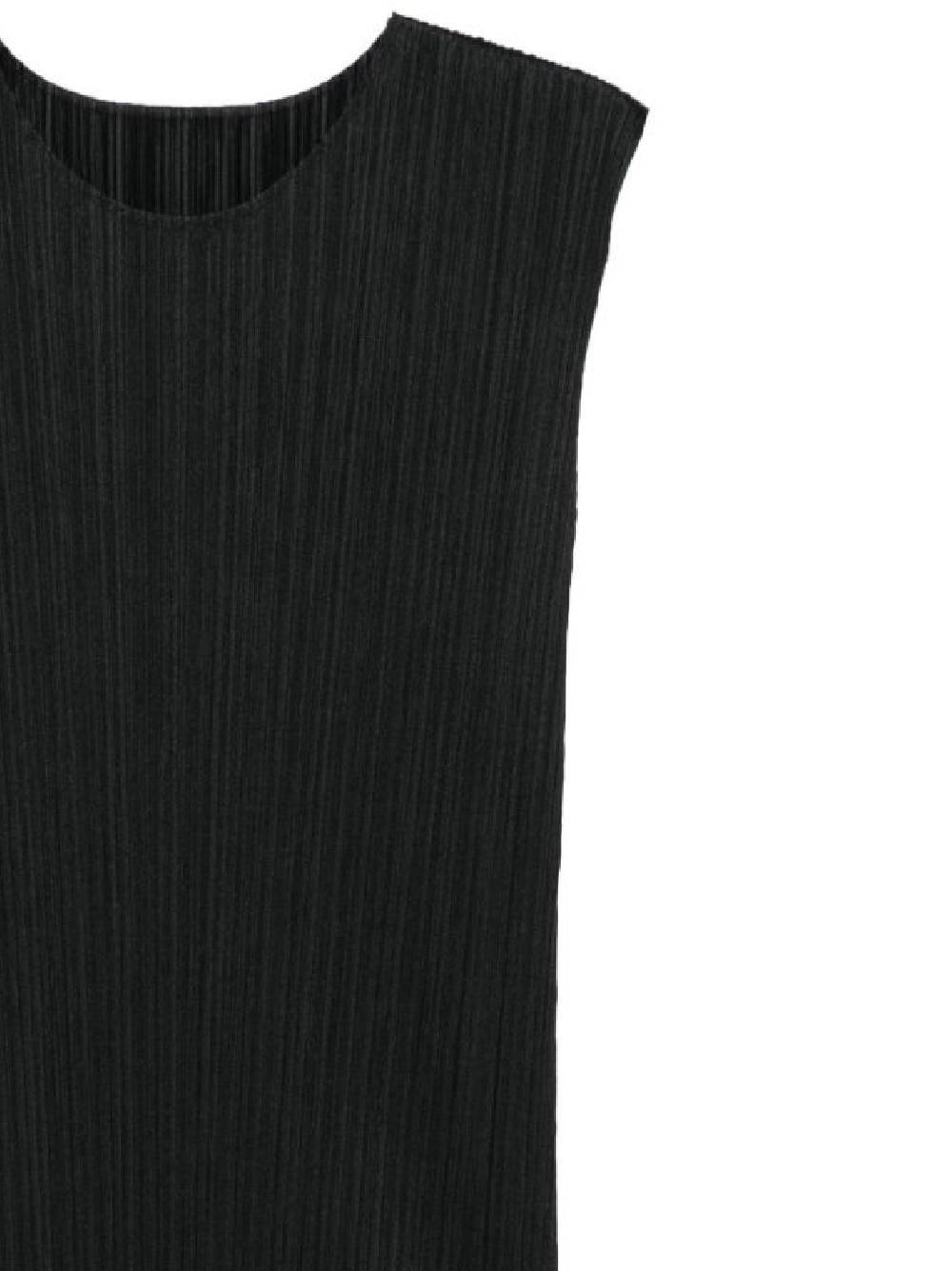 Issey Miyake July Mini Dress In Black