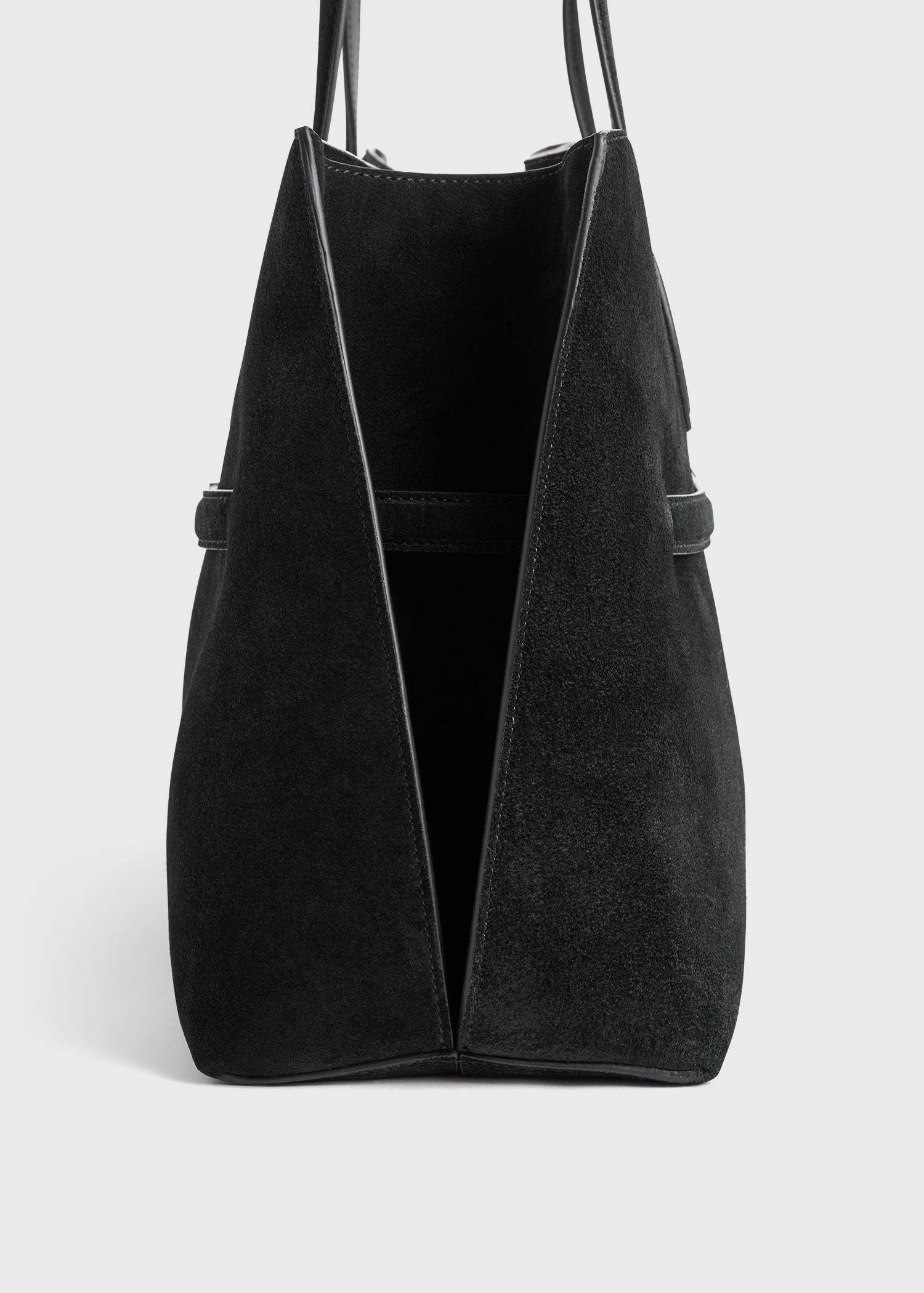 Totême Suede Lounge Tote Black