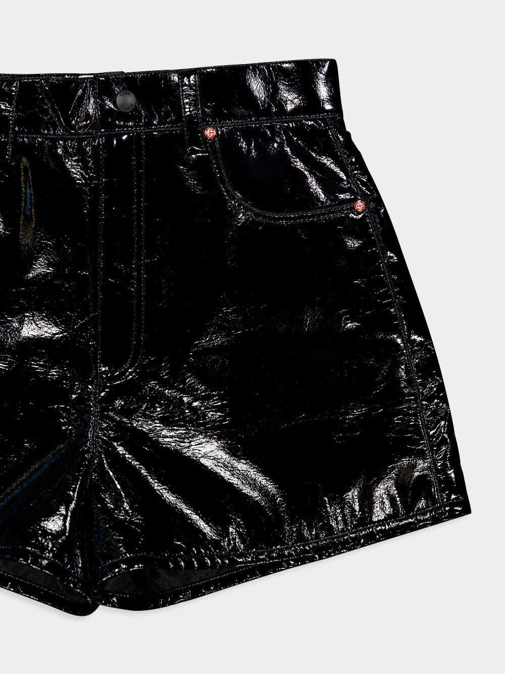 Casablanca Belt-loop Shorts In Black