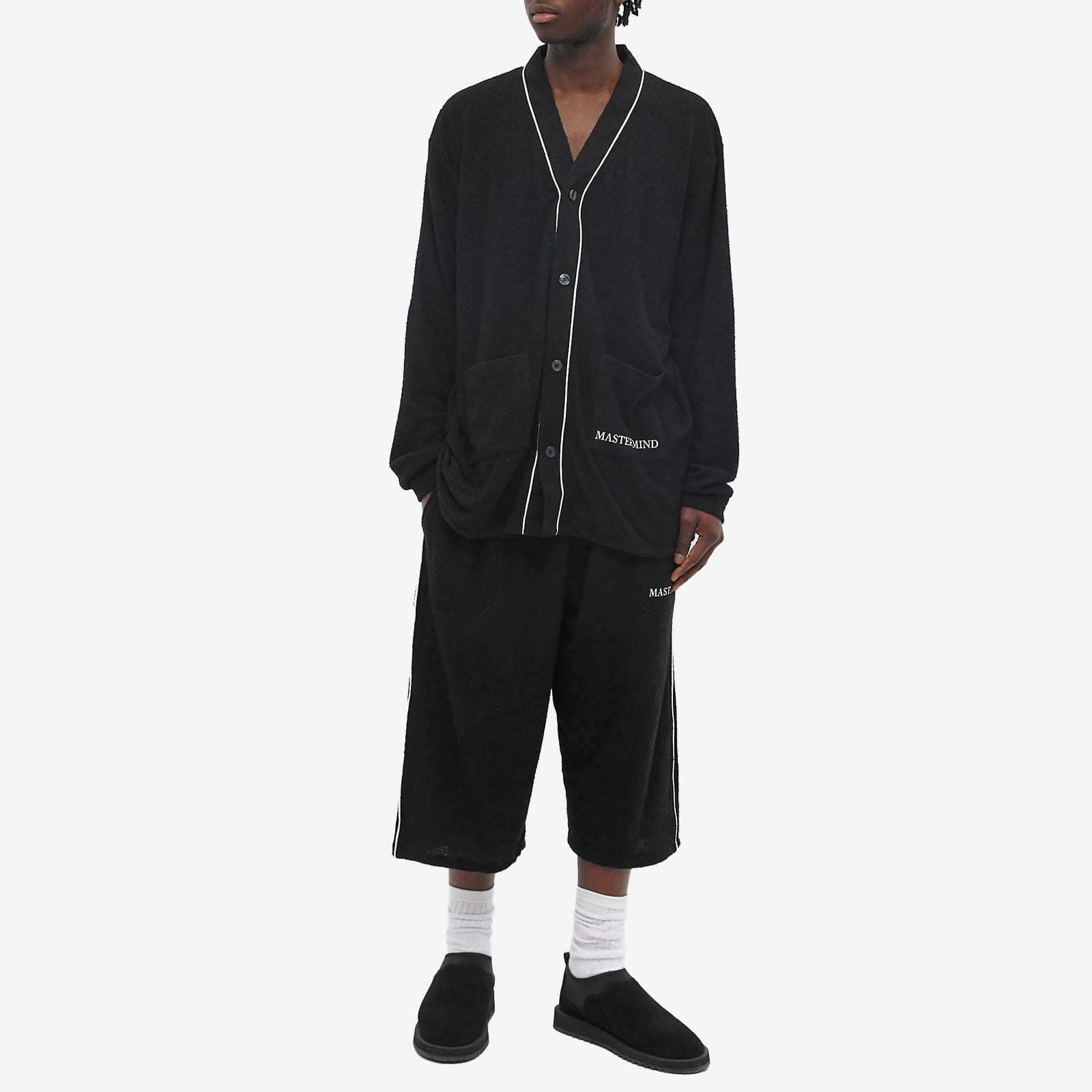 Mastermind Japan Long-sleeved Pajamas And Trousers In Black