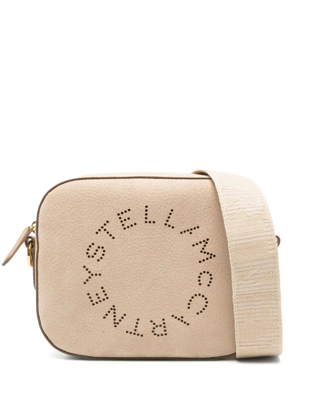 Stella Mccartney Stella Logo Camera Bag In Brown