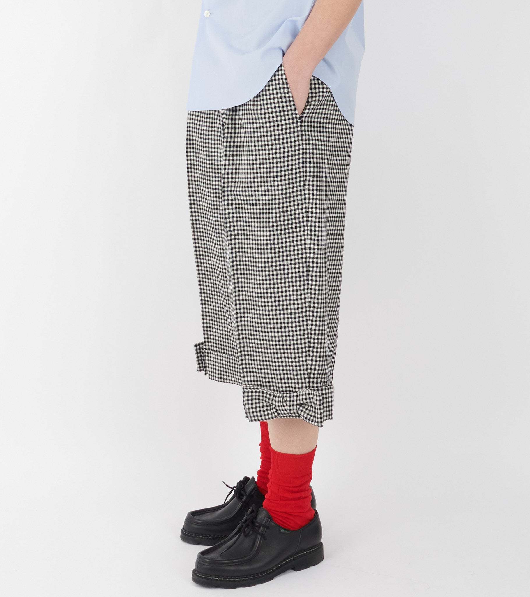 COMME DES GARÇONS PLAID SHORTS