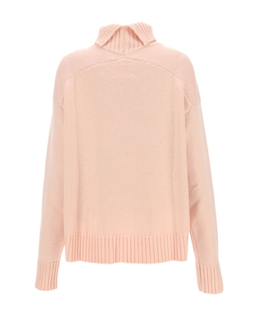 Jil Sander Roll-neck Jumper In Pink
