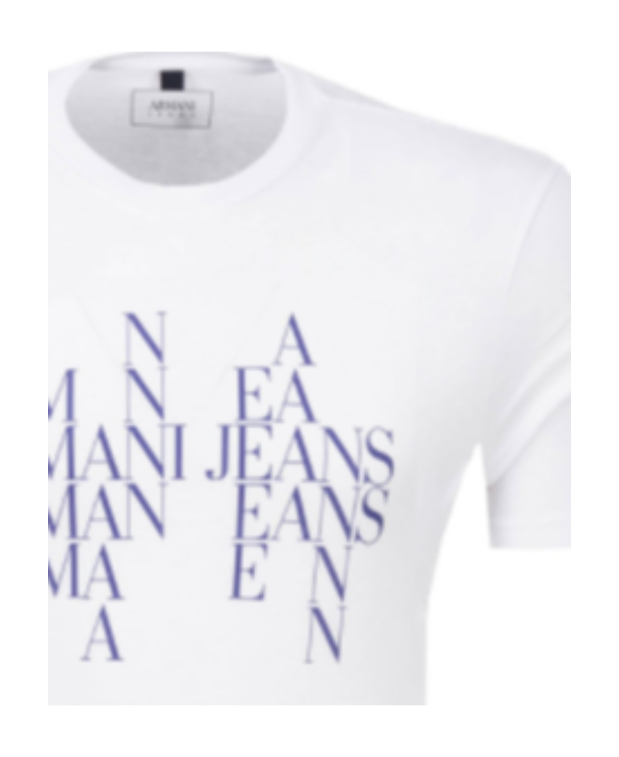 ARMANI JEANS LOGO PRINTED T-SHIRT