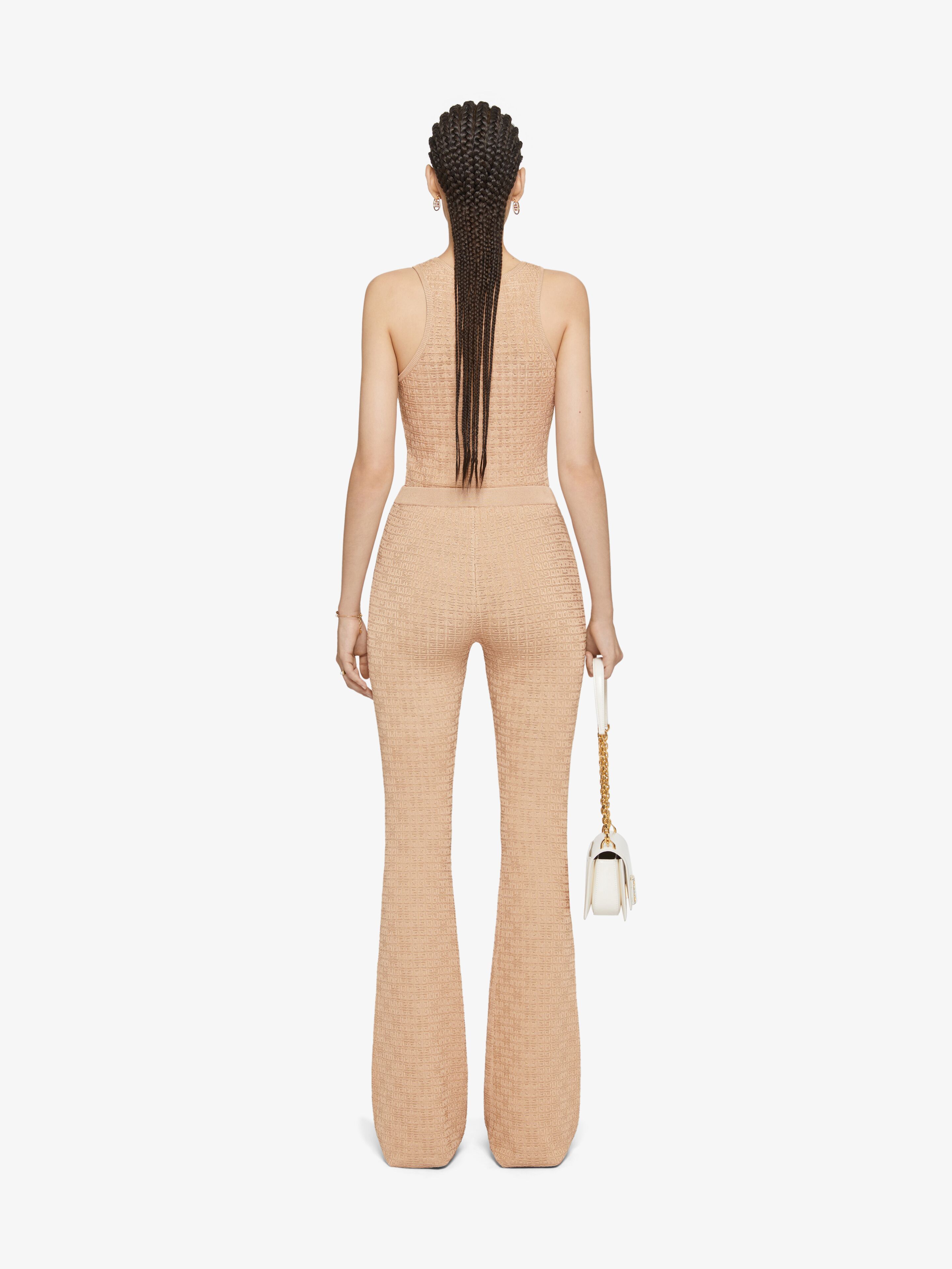 Givenchy 4g-jacquard Sleeveless Top In Brown
