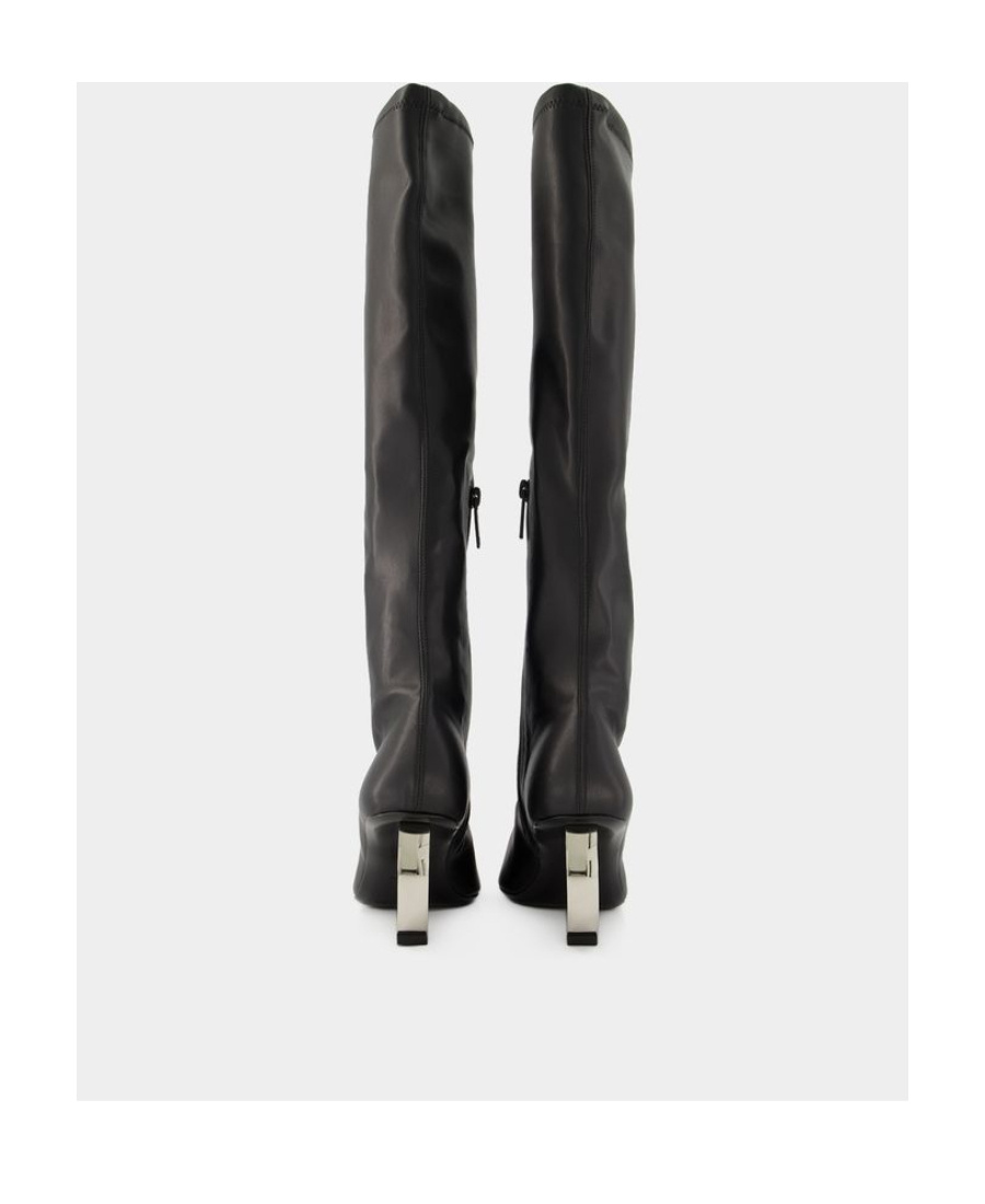 COURRÈGES COURRÈGES CIRCLE HEEL BOOTS