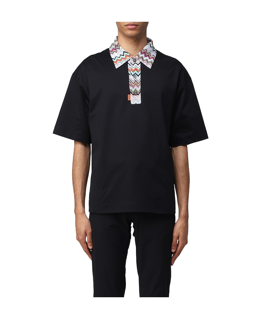 MISSONI SHORT-SLEEVE POLO SHIRT