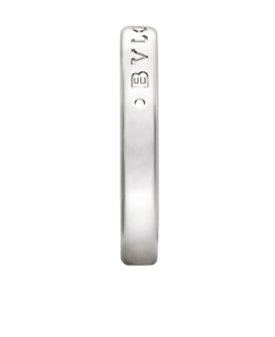 Bvlgari Logo Ring In White