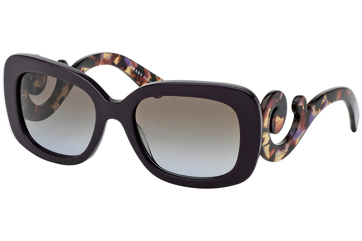 Prada Logo Sunglasses In Black