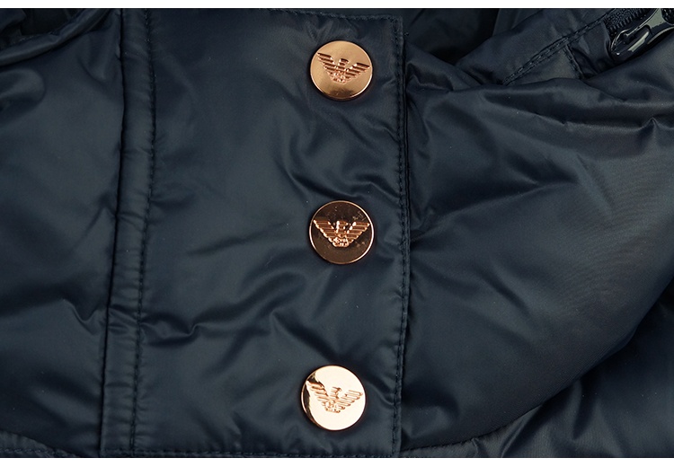 EA7 LOGO DOWN JACKET 