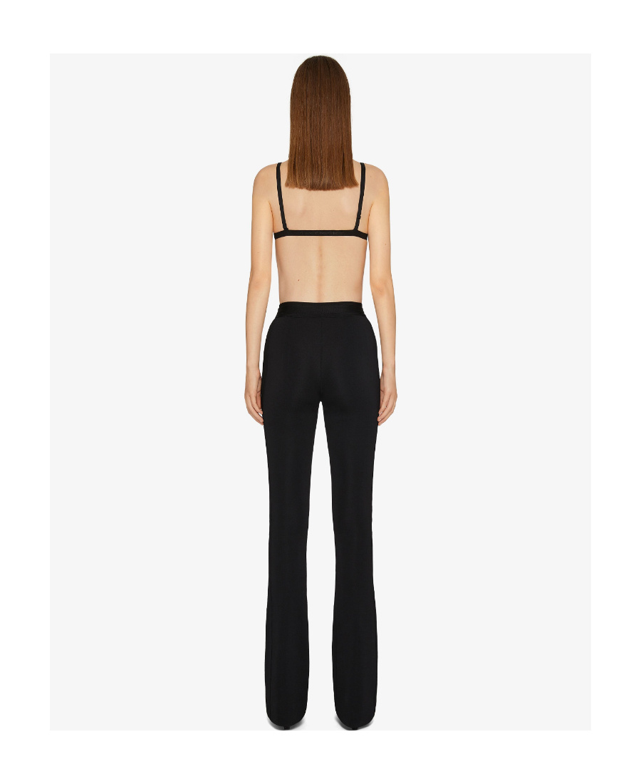 Givenchy 4g Buckle Knitted Bra In Black