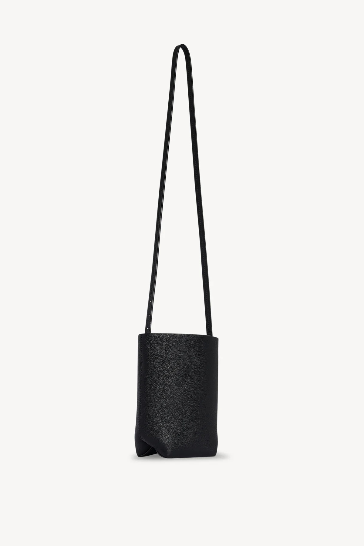 The Row N/s Park Crossbody Bag Leather In Black