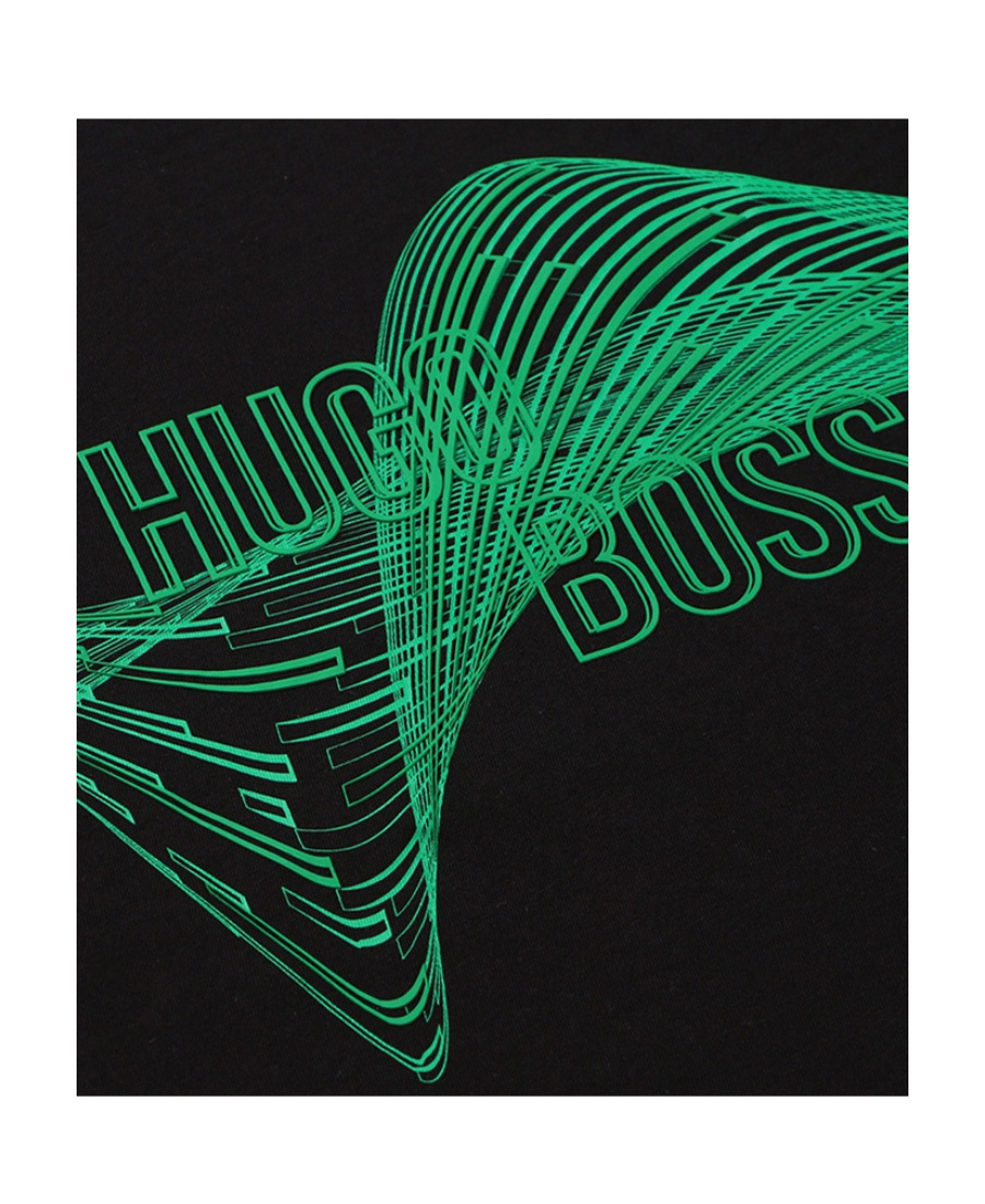 Hugo Boss Short-sleeved T-shirt In Black