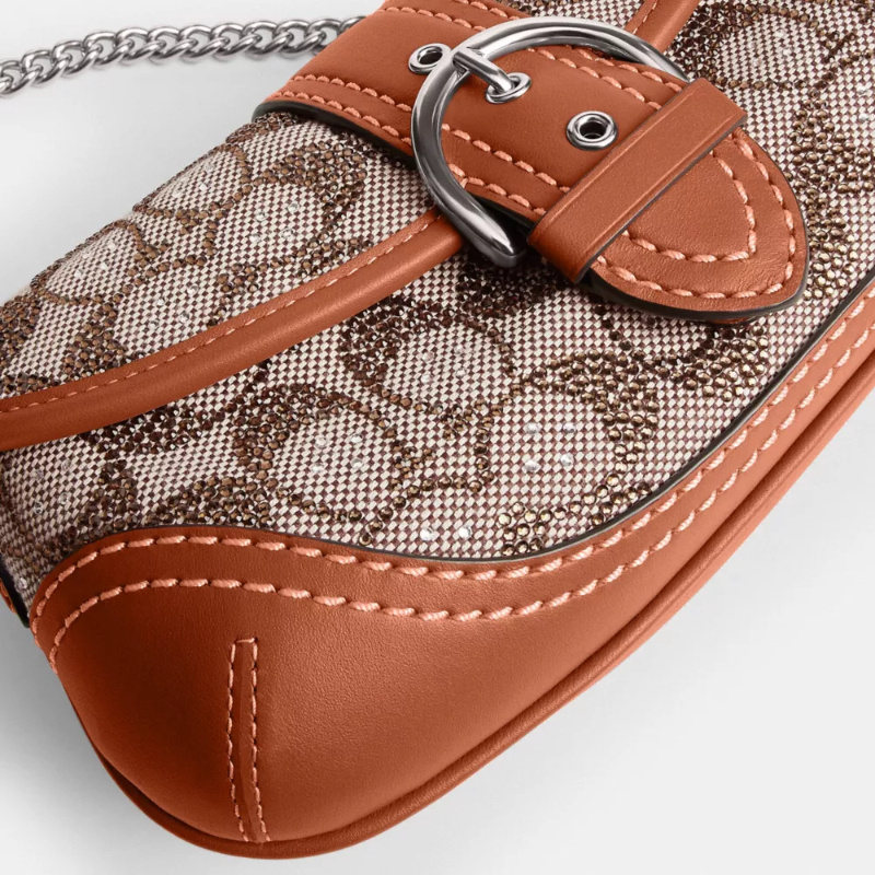Coach Soho Bag 25 In Crystal Signature Jacquard