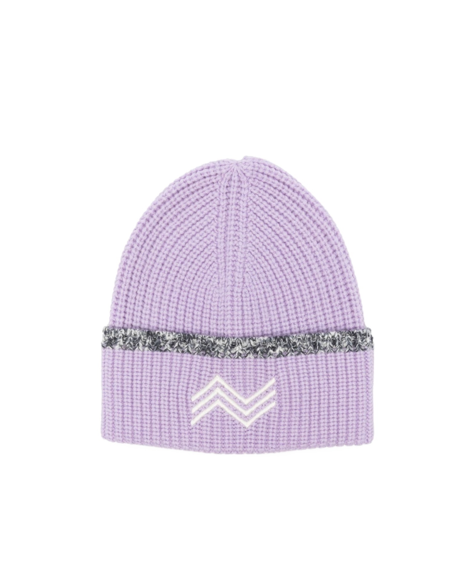 Shop Missoni Logo-embroidered Beanie In Purple