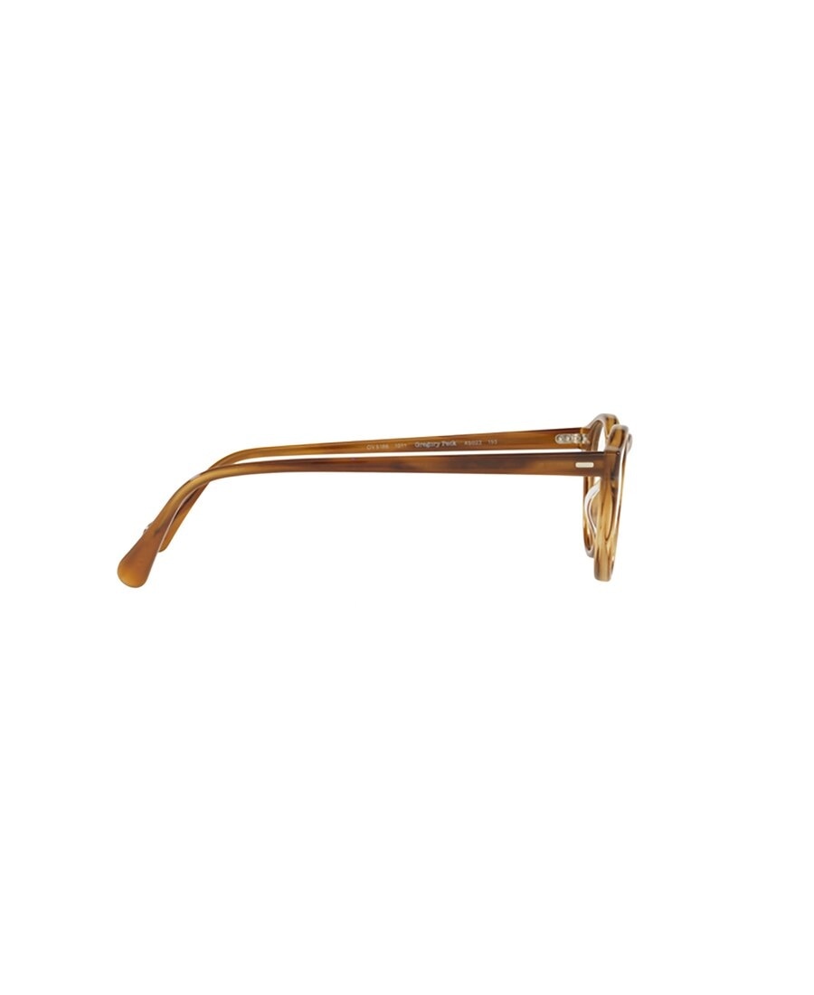 Oliver Peoples Logo Details Flat Mirror In White