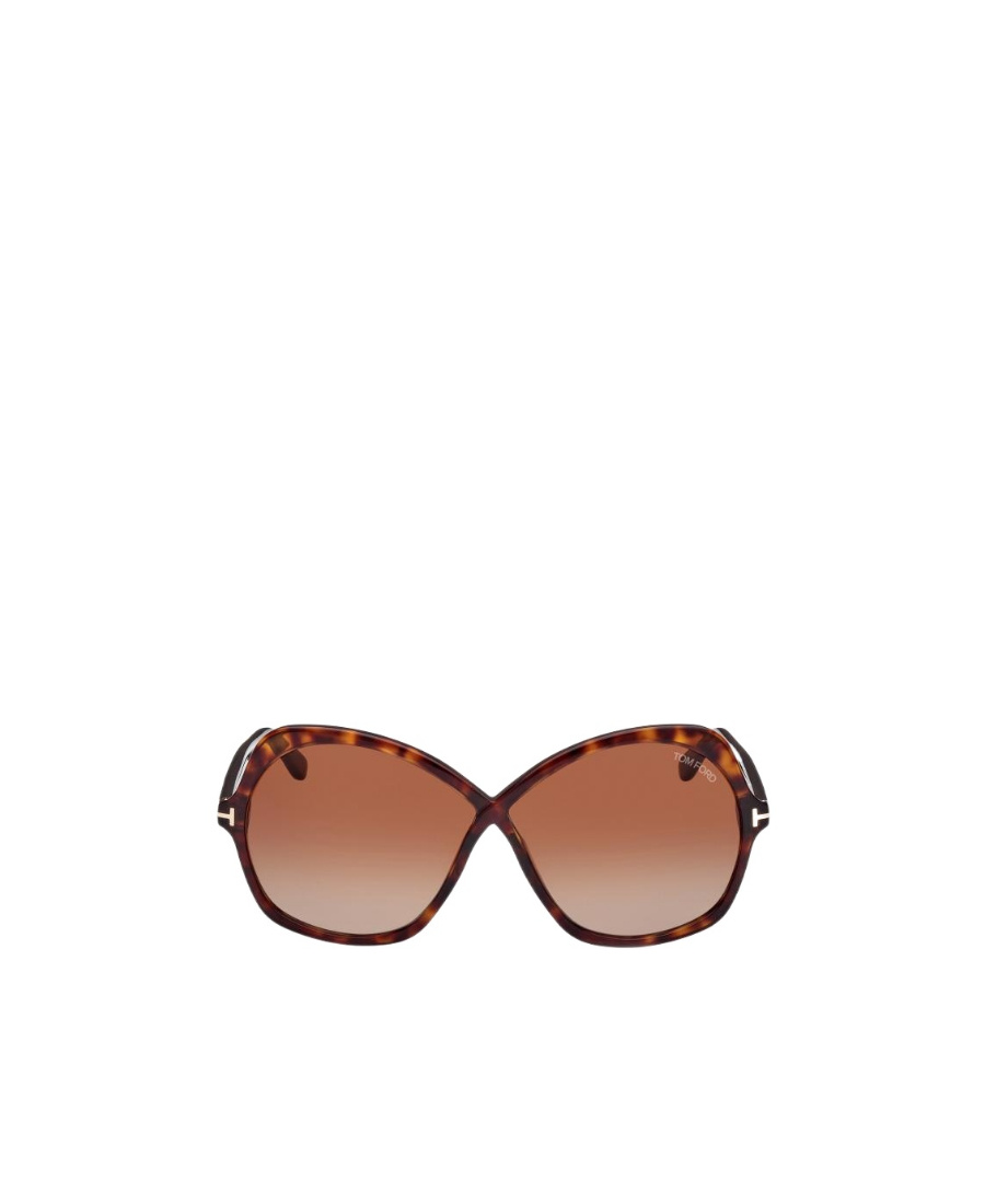 Tom Ford Eyewear Oversized-frame Sunglasses In Brown