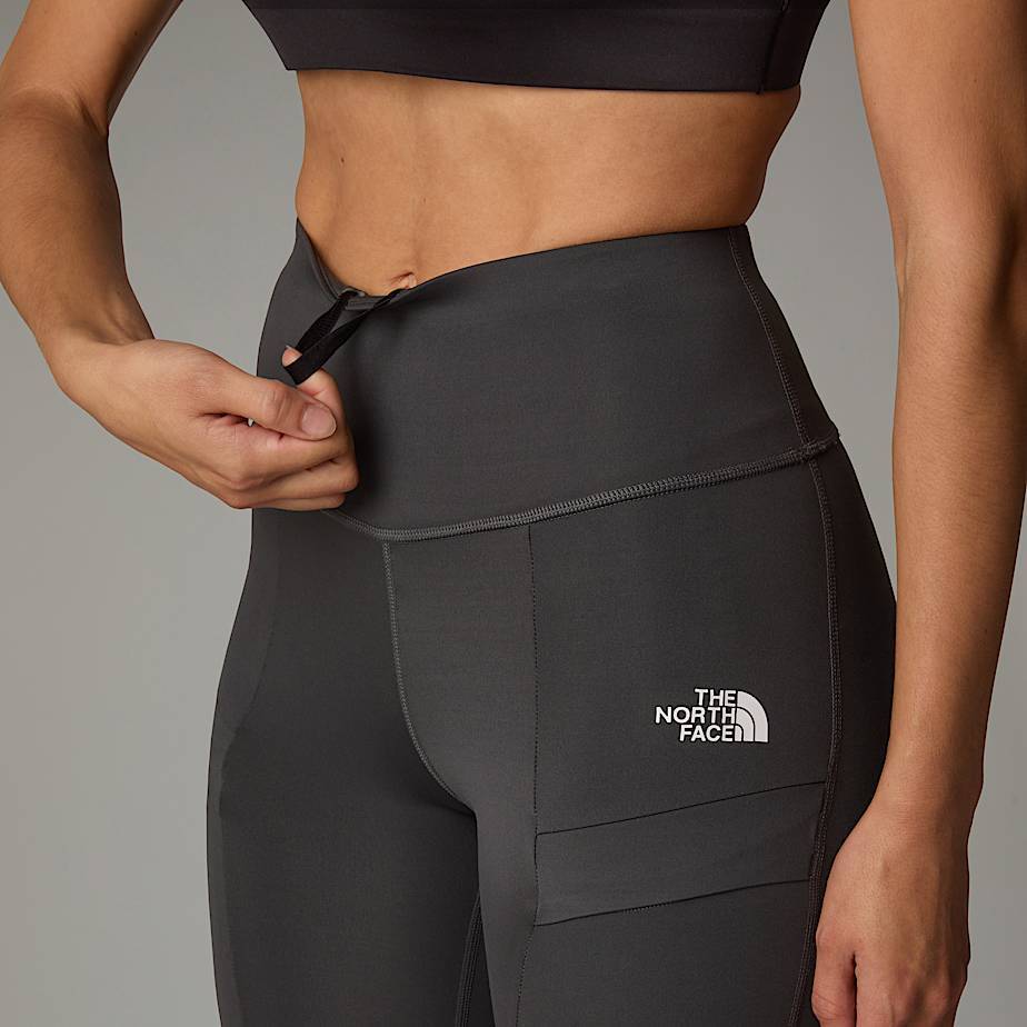 The North Face Womens Felik Alpine Leggings In Coal Gray-asphalt Gray