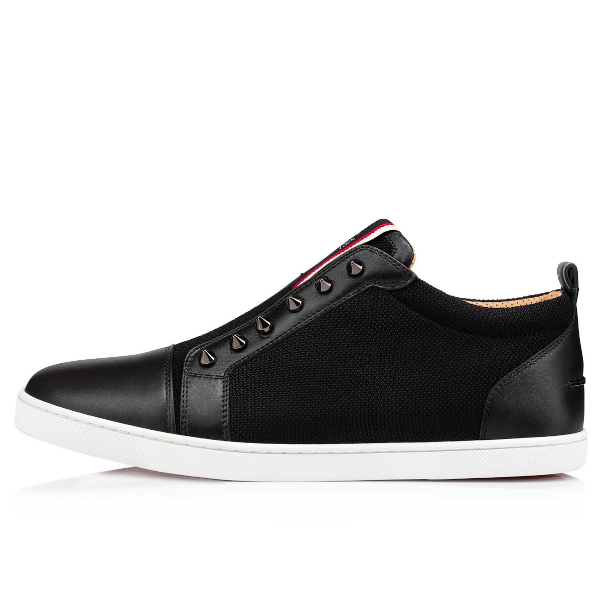 Christian Louboutin F.a.v Fique A Vontade Low Top Sneaker In Black