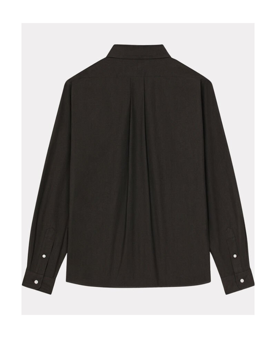 KENZO KENZO BOKE FLOWER-EMBROIDERED LONG-SLEEVED SHIRT