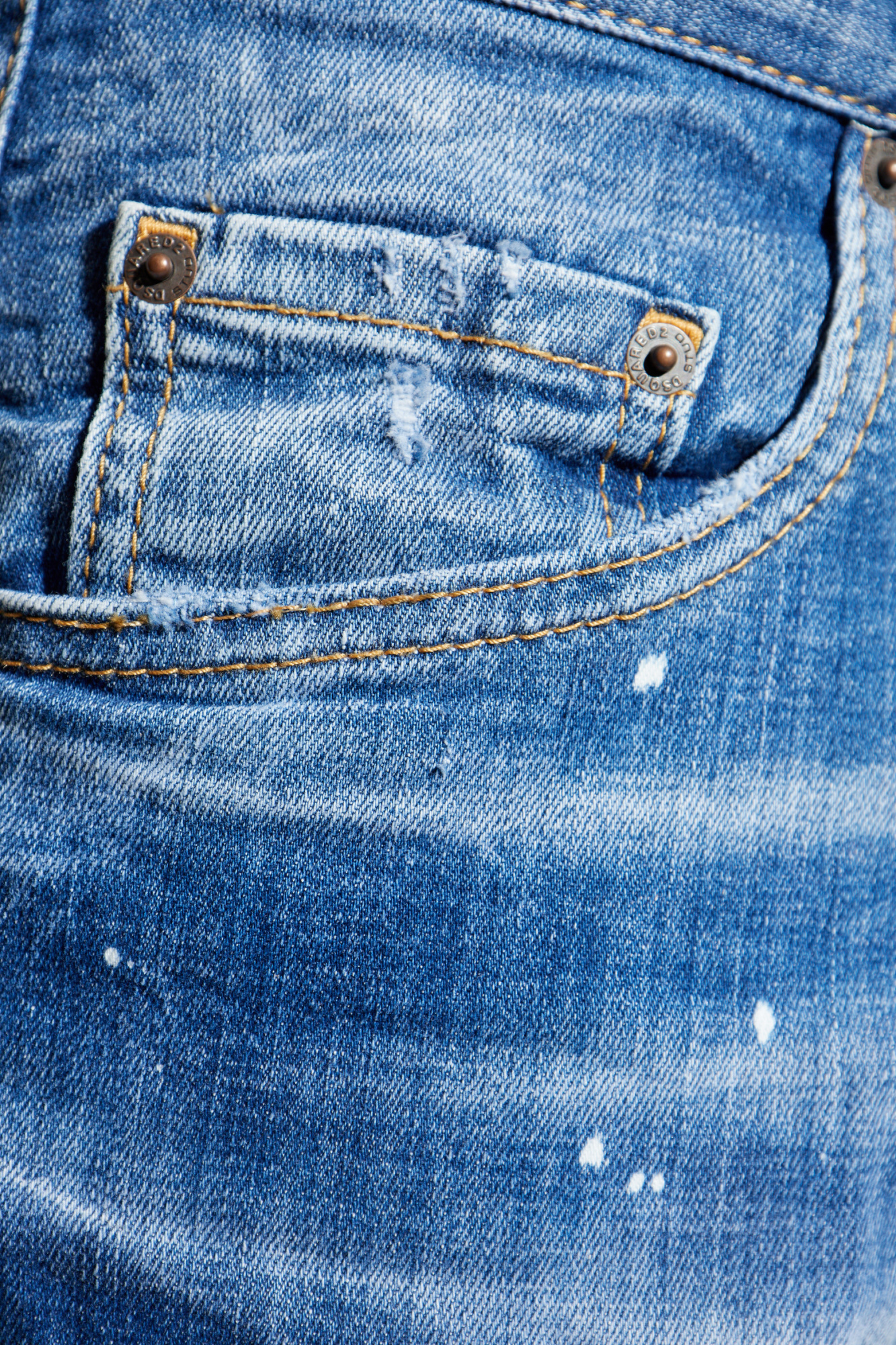 Dsquared2 Medium Spots Jeans In Blue