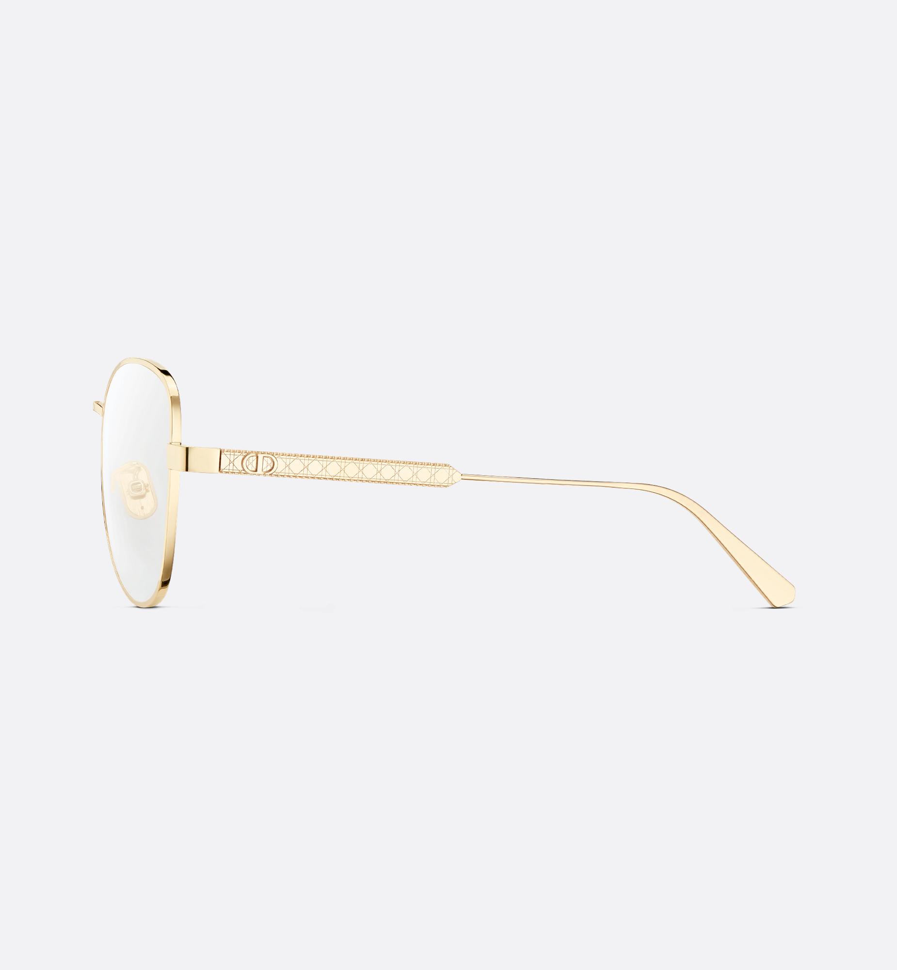 Dior Logo Flat Mirror In White