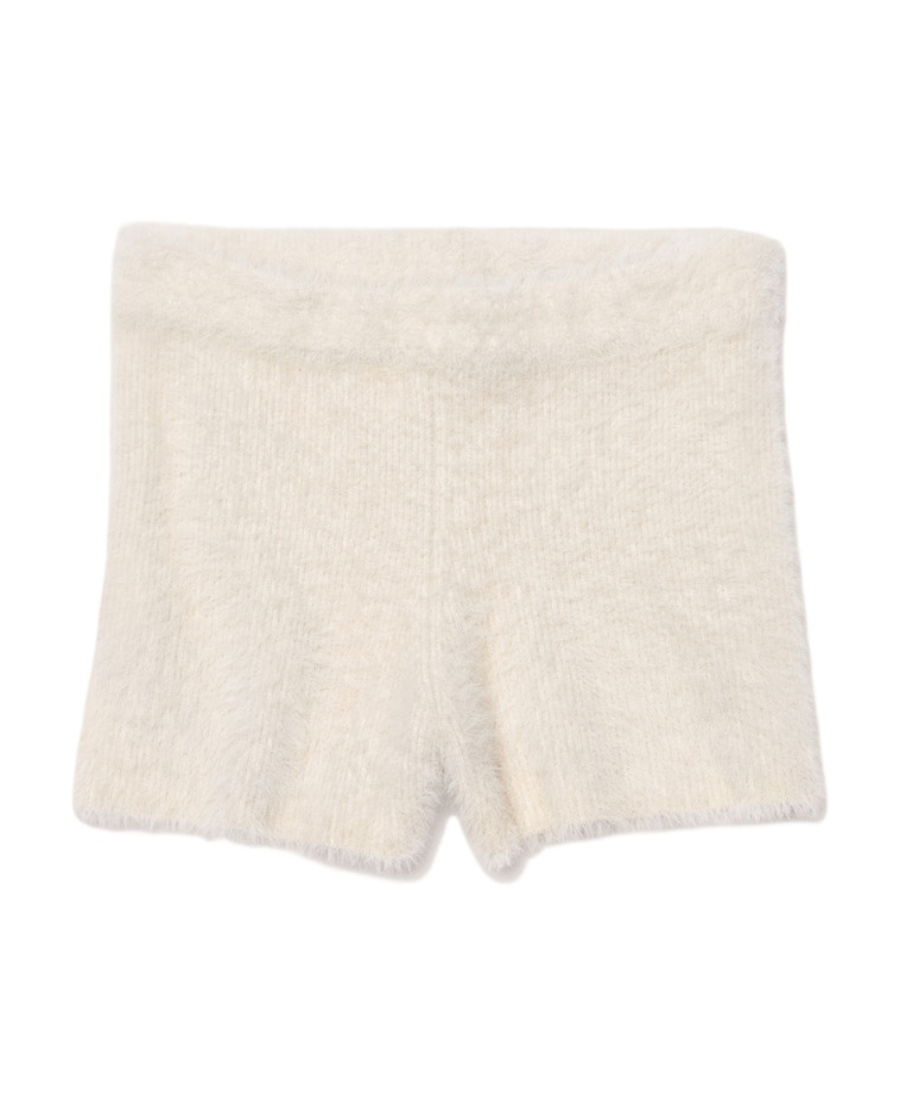 Shop Jacquemus Textured Knit Shorts In White