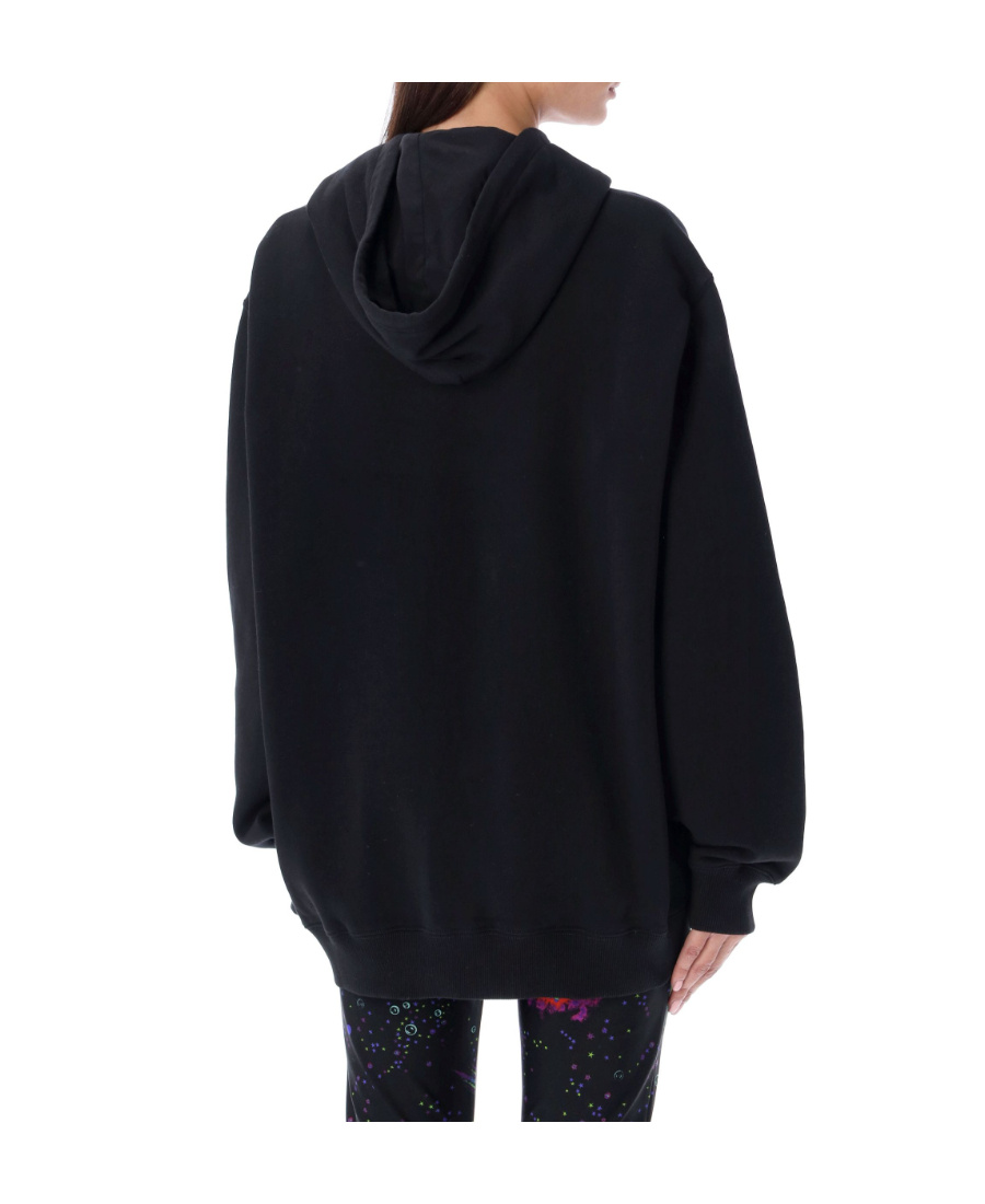 MSGM GRAPHIC-PRINT DRAWSTRING HOODIE