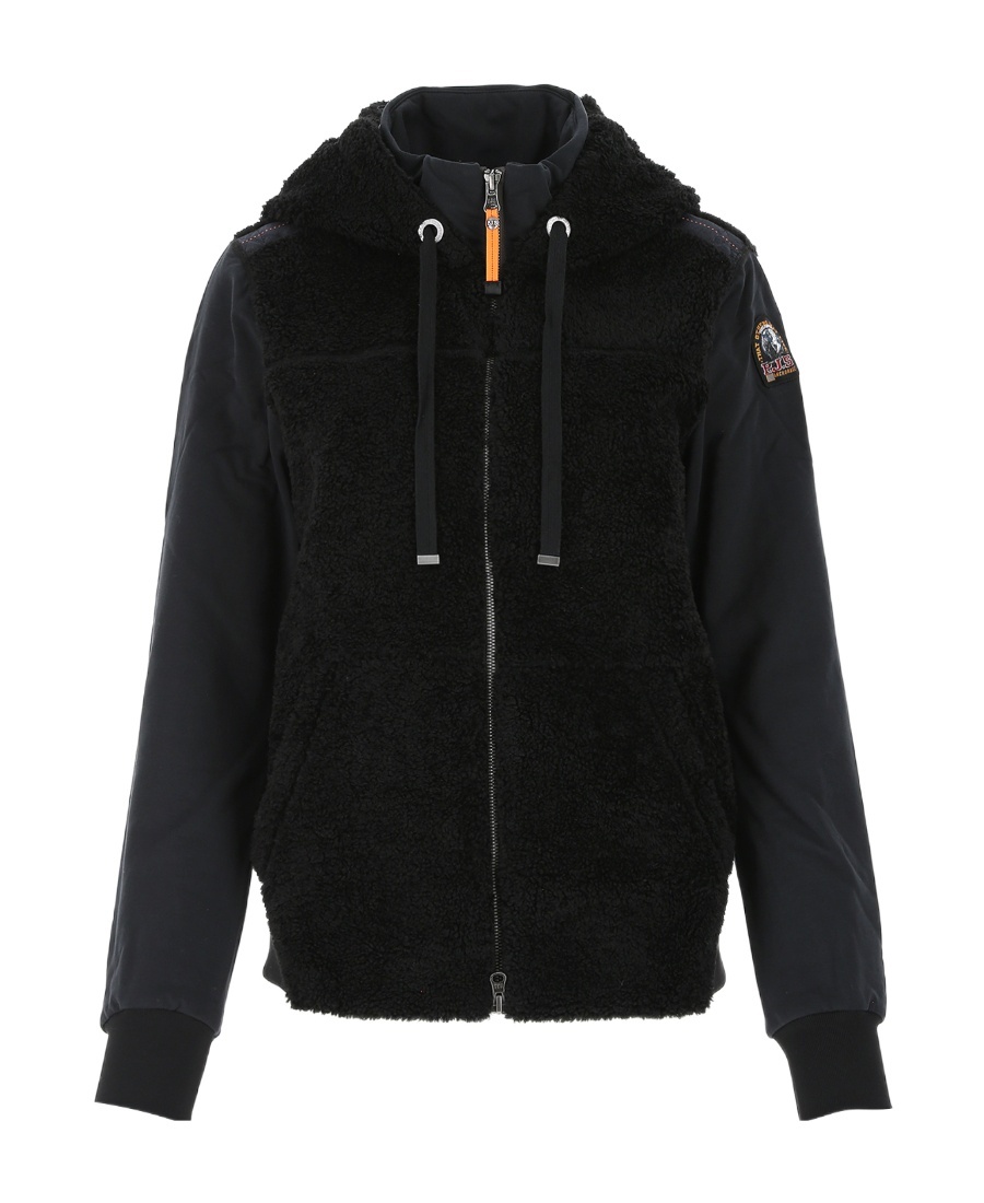 Parajumpers Hooded Casual Jacket In Black