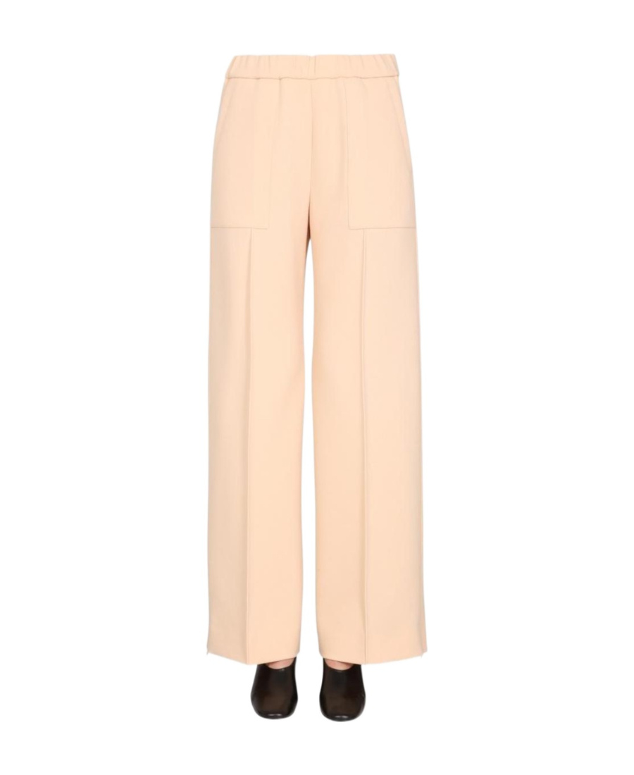Jil Sander Wool Pants In Nude