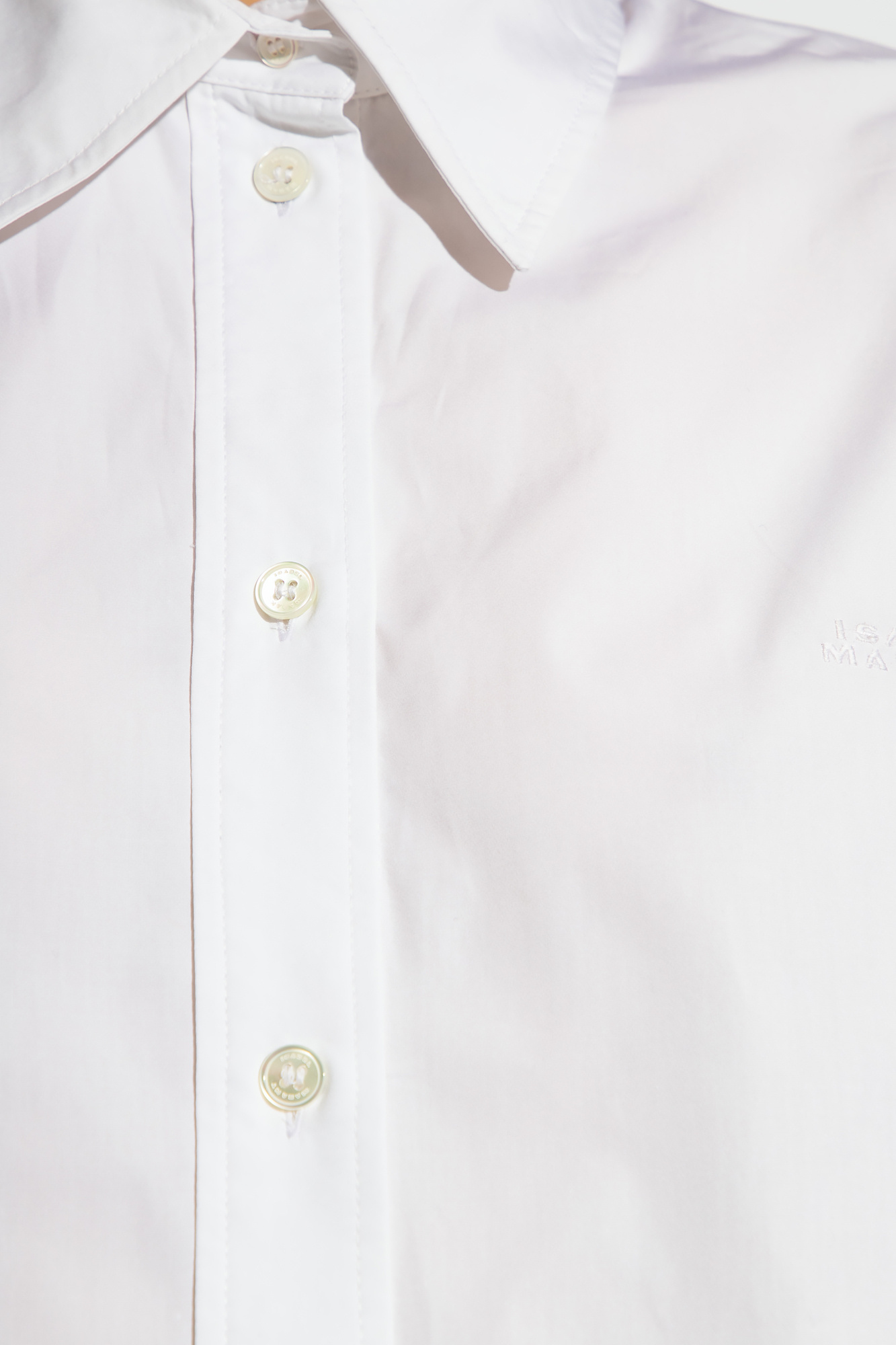 Isabel Marant Cylvany Buttoned Shirt In White