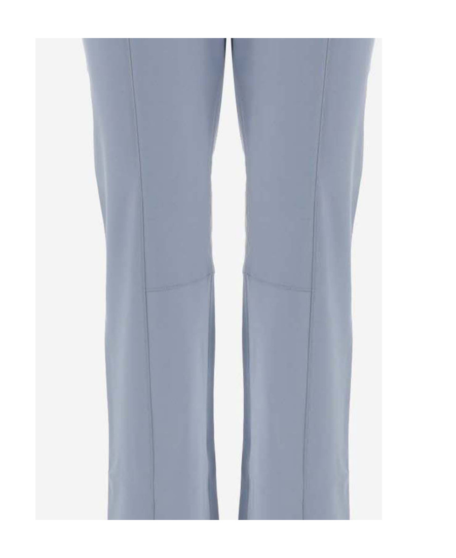 Jacquemus Wool-blend Flared Trousers In Blue