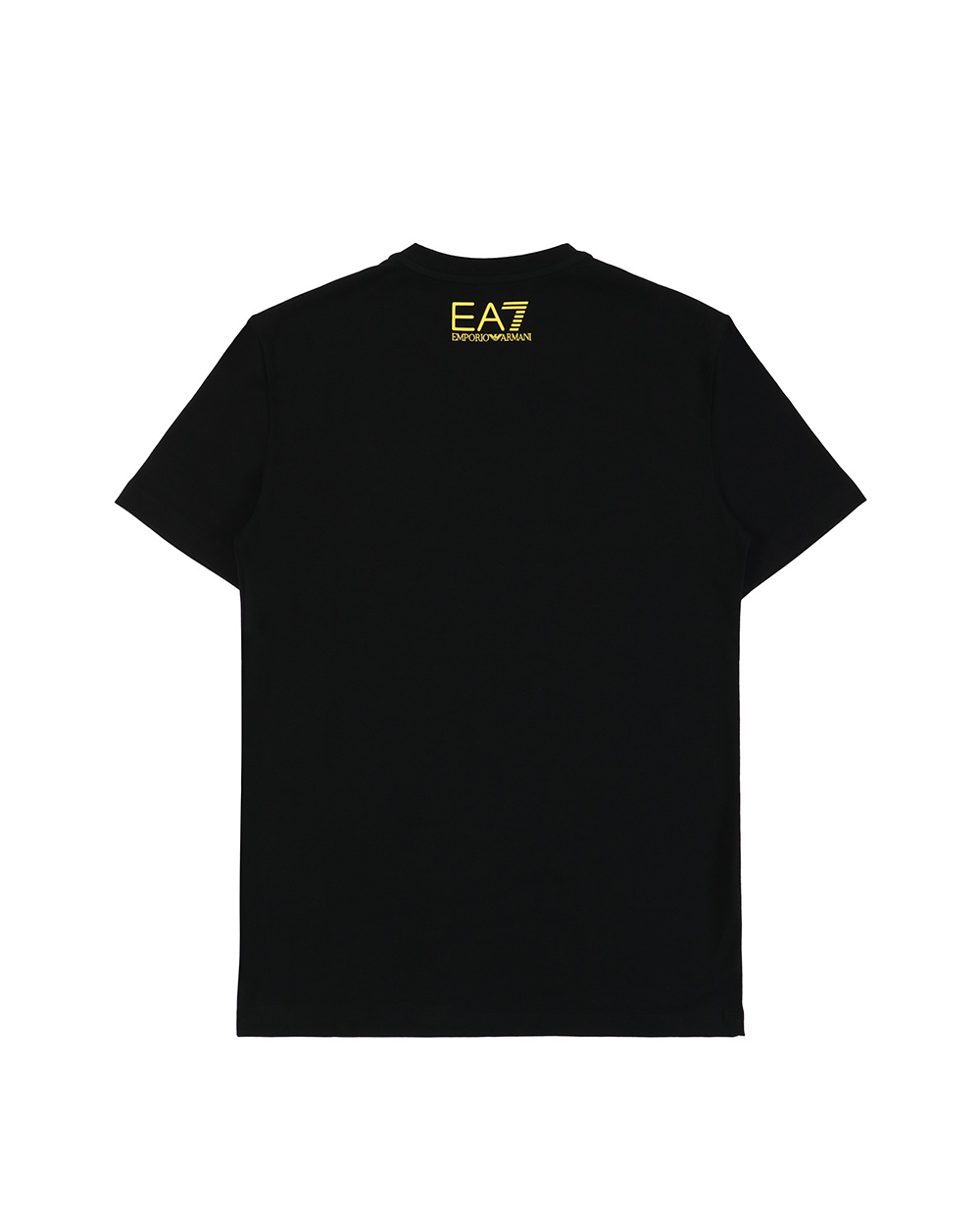 EA7 LOGO T-SHIRT WITH ROUND NECK