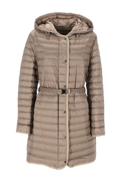 Moncler Boulogne Coat In Nude