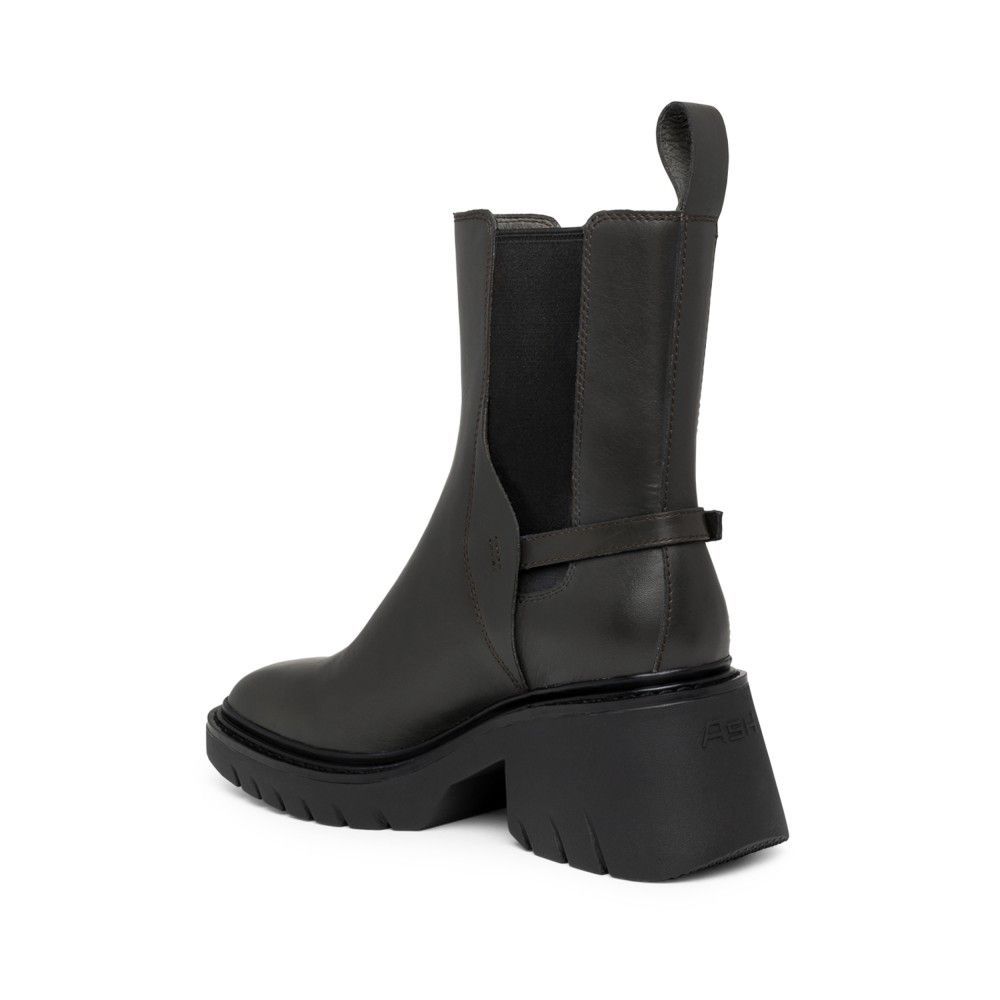 Ash Logo Boots In Animal Print