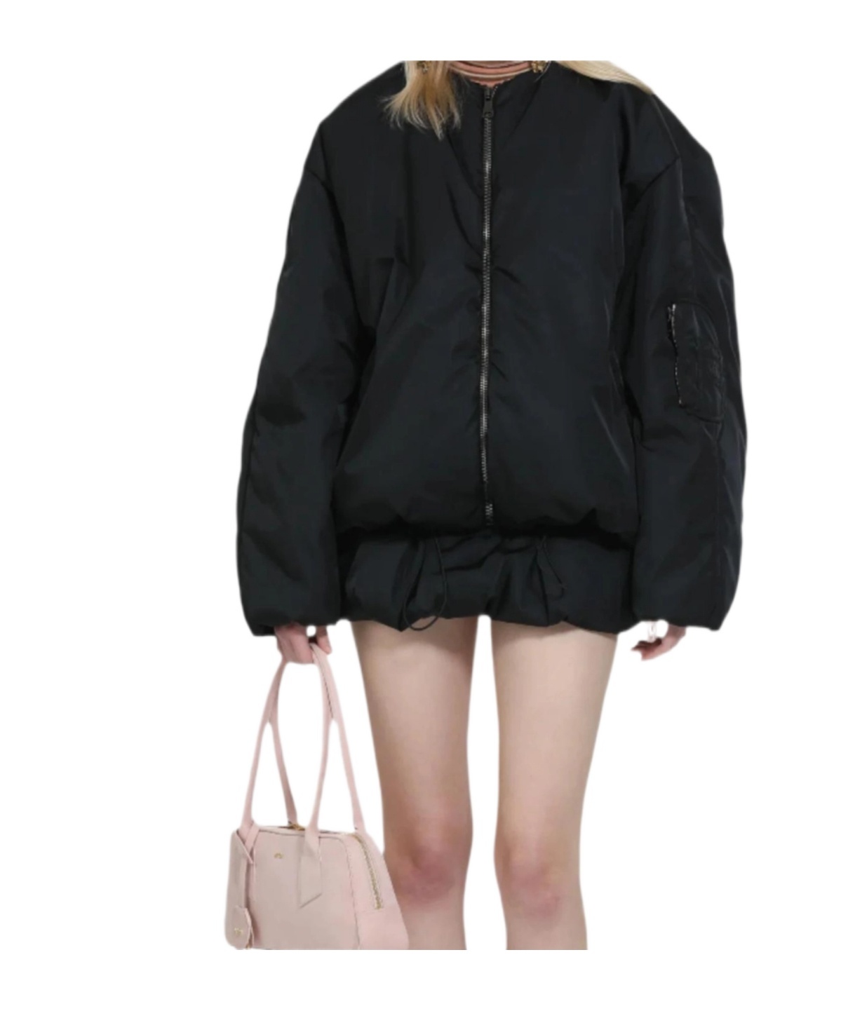N°21 Bomber Jacket In Black