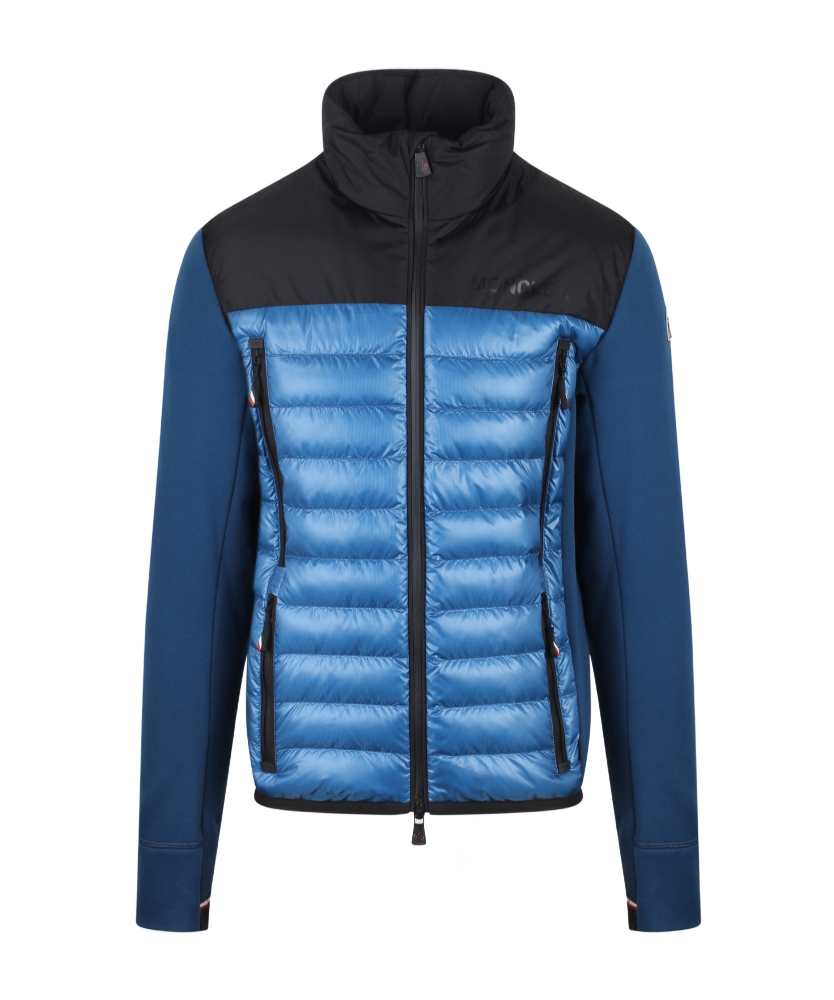 Moncler Grenoble Hybrid Ski Jacket In Blue