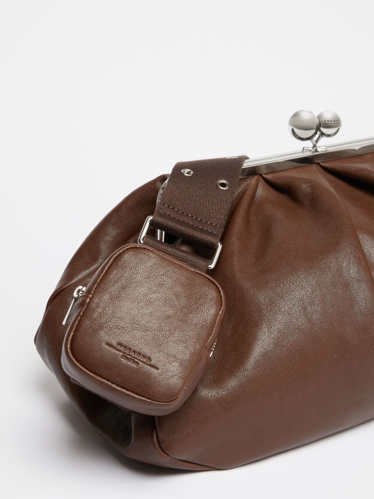Weekend Max Mara Large Leather Pasticcino Bag