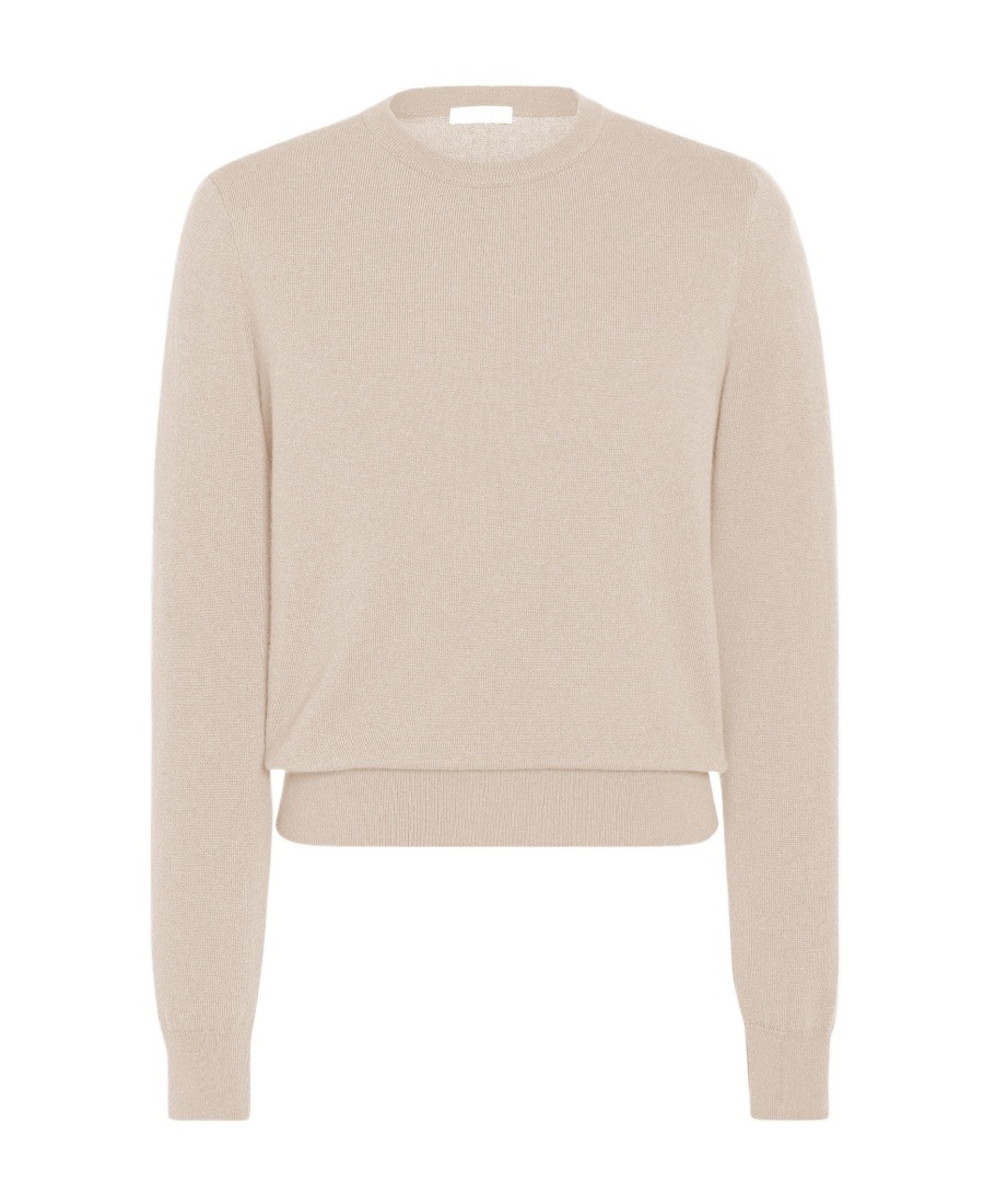 The Row Benji Cashmere Sweater In Nude