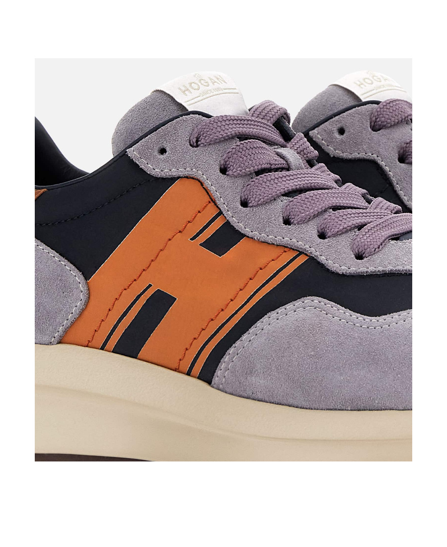 Hogan H641 Low-top Sneakers In Gray