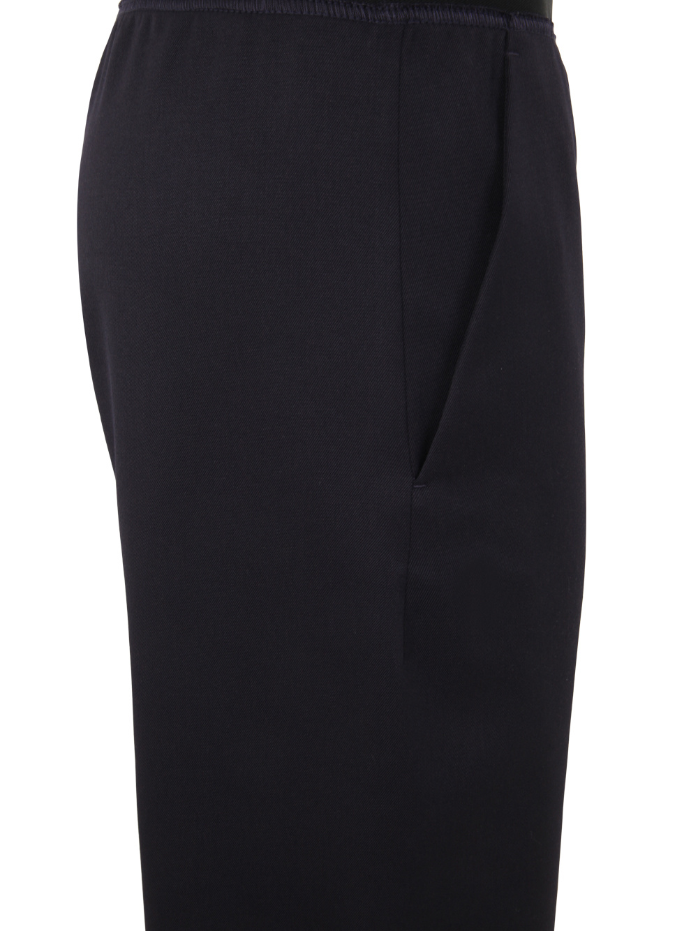 MM6 MAISON MARGIELA SEAM-DETAIL COTTON FLARED TROUSERS